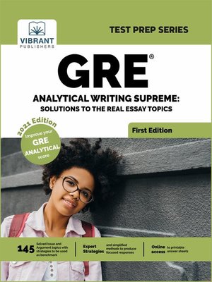 GRE Analytical Writing Supreme - ebook